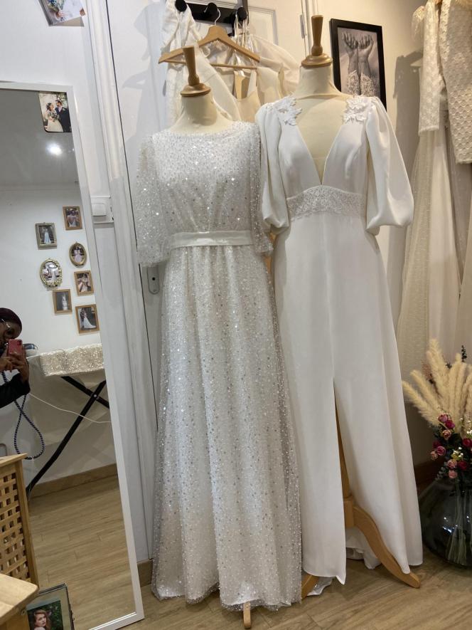 Adeline Bauwin une robe de mariee sur mesure Le Messager